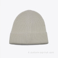 Beanie a maglia con logo personalizzato